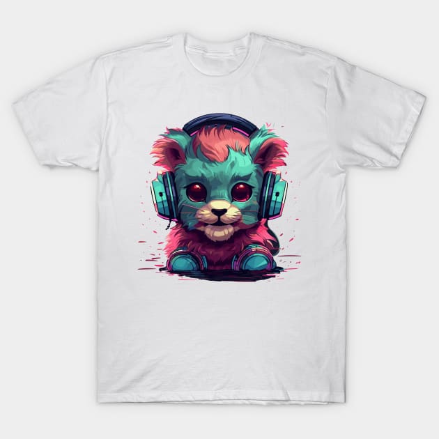 Cute Baby Lion T-Shirt by Yopi